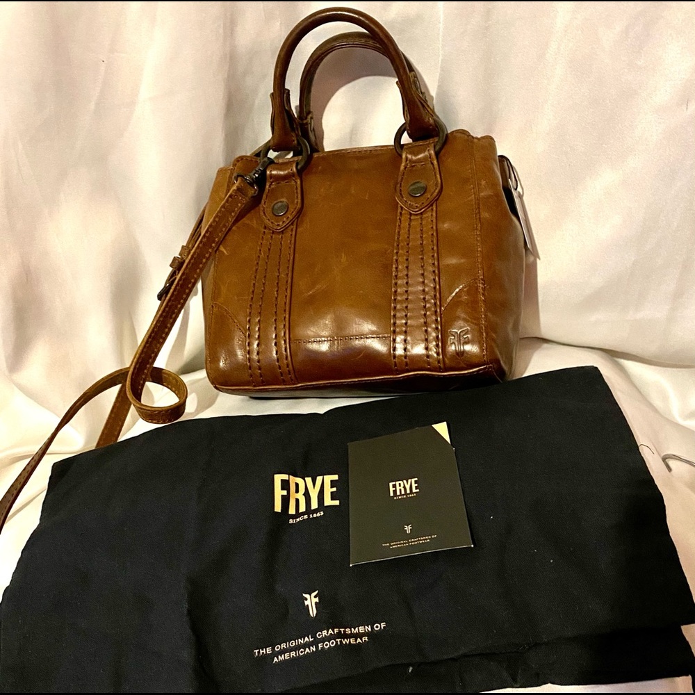Frye Melissa mini tote bag brown
